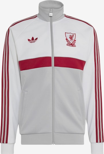 ADIDAS PERFORMANCE Treenitakki 'LFC OG' koossa S värissä vaaleanharmaa / purppura / valkoinen, Tuotenäkymä