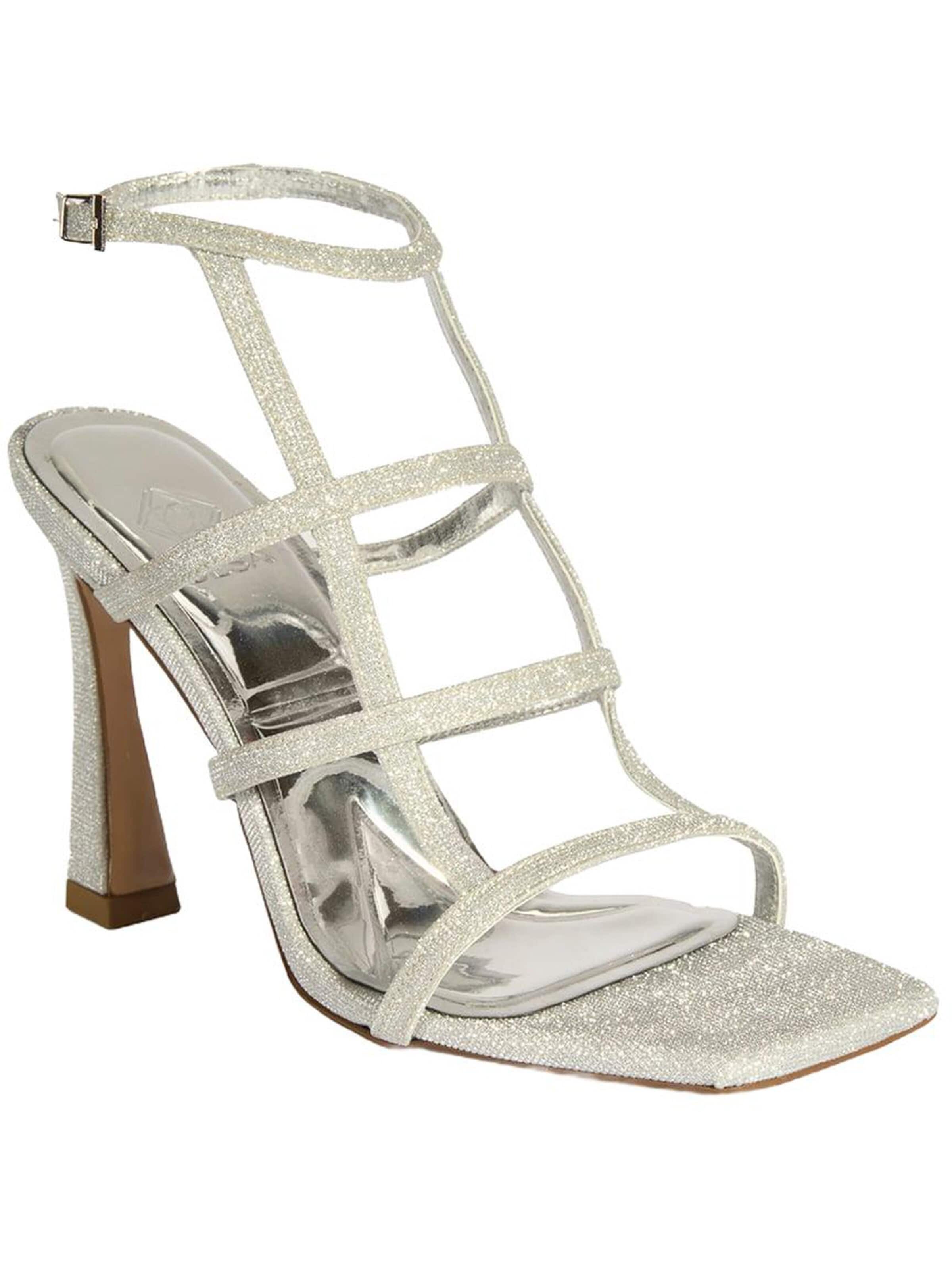 Desa Strap Sandals in 37 in Silver, Item view