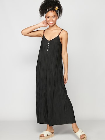 KOROSHI Jumpsuit in Zwart