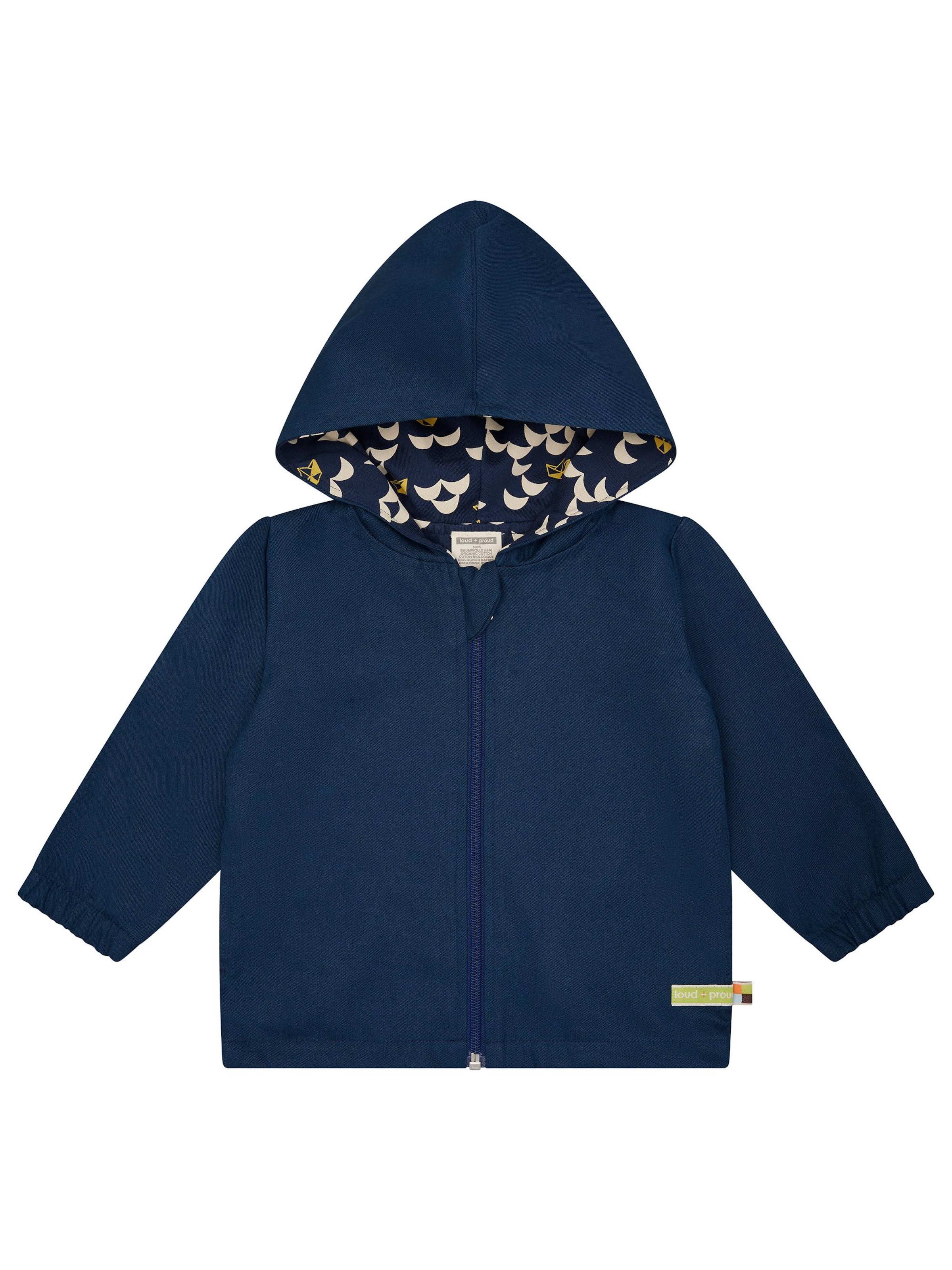 loud + proud Between-Season Jacket in Ultramarine blue, Item view