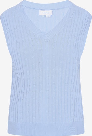 Megzta liemenė 'Everyday Fashion' iš usha BLUE LABEL, spalva – šviesiai mėlyna, Prekių apžvalga