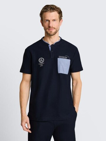 TOM TAILOR Poloshirt in Blau: Vorderseite