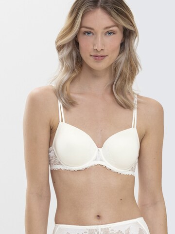 Mey T-shirt Bra in Beige: front