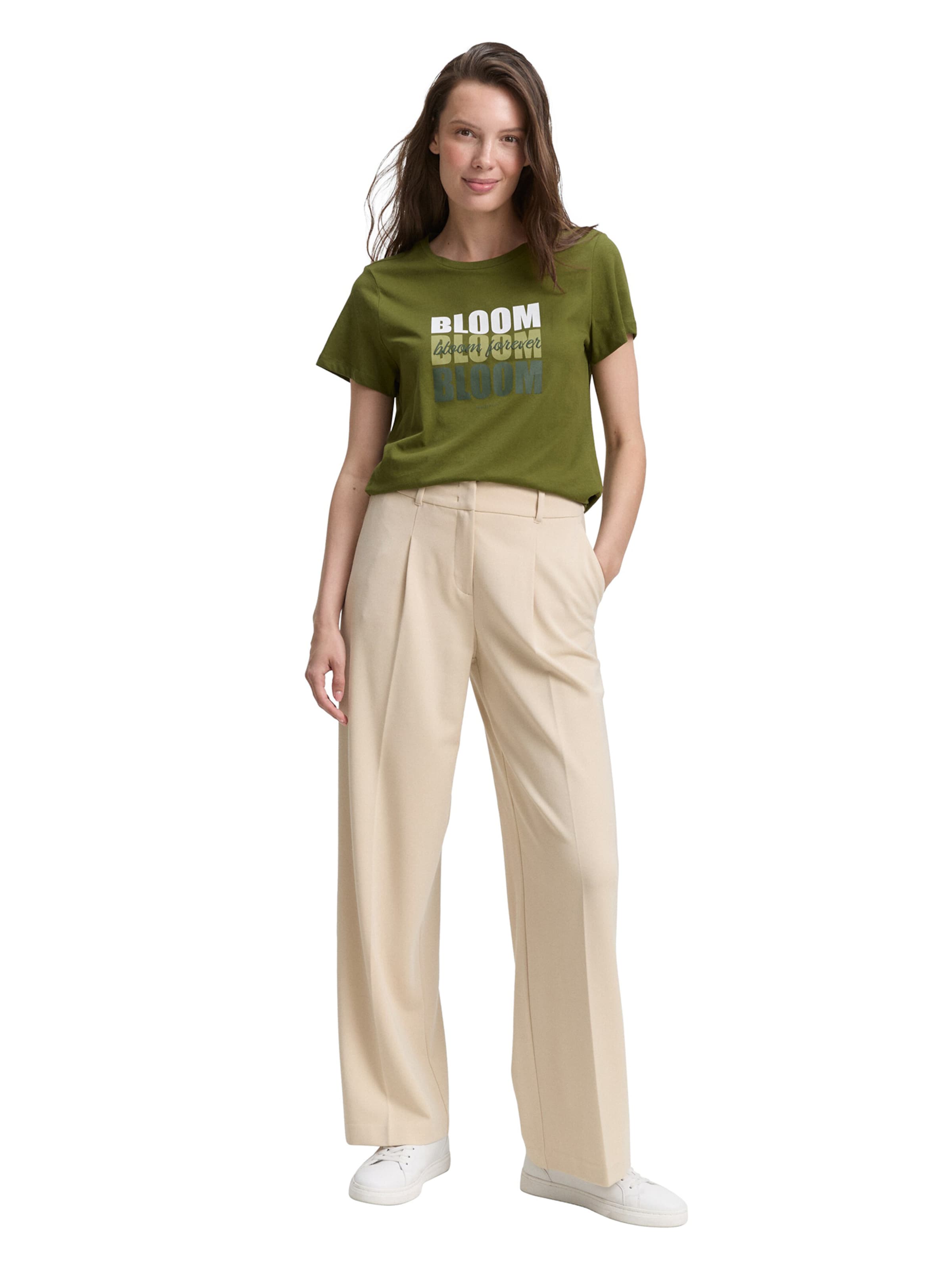 TOM TAILOR Футболка в Зеленый