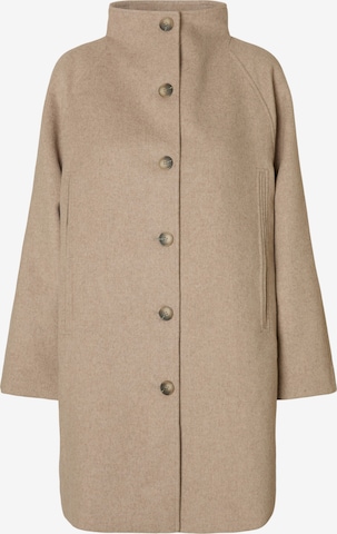 SELECTED Välikausitakki 'SLFVINNI' värissä beige: etupuoli
