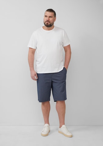 s.Oliver Regular Chino 'Detroit' in Blauw