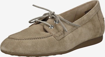 Chaussure à lacets Paul Green en beige : devant