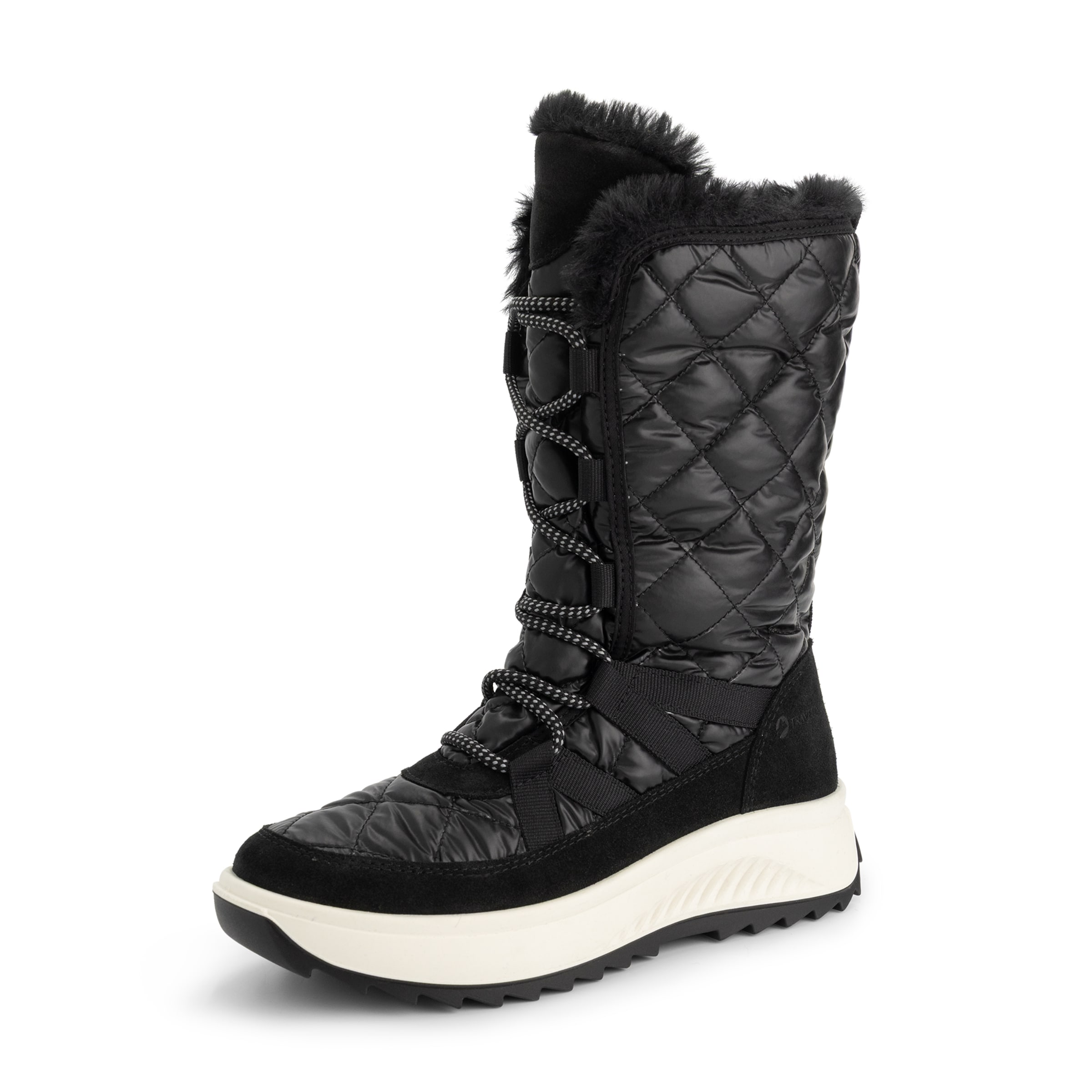 Boots Travelin en noir : devant