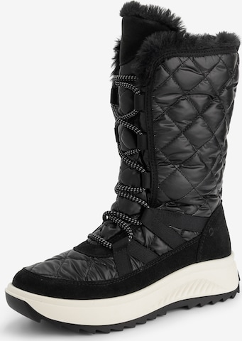 Travelin Boots in Zwart: voorkant