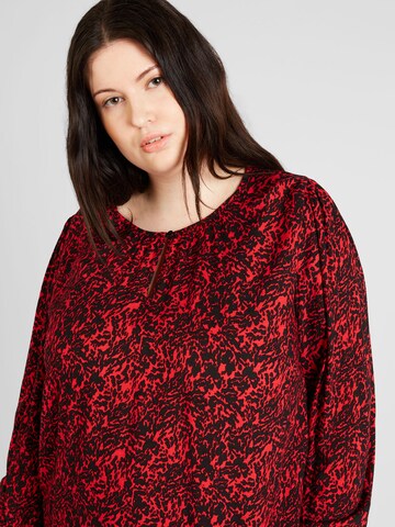 ONLY Carmakoma Blouse 'SCARLETT' in Rood