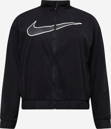 Veste en polaire fonctionnelle Nike Sportswear en noir : devant