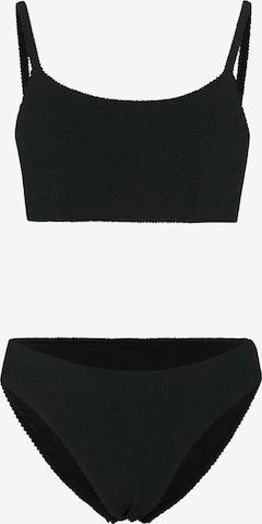 CHIEMSEE Bralette Bikini ' Bikini Tight Fit ' in Black: front
