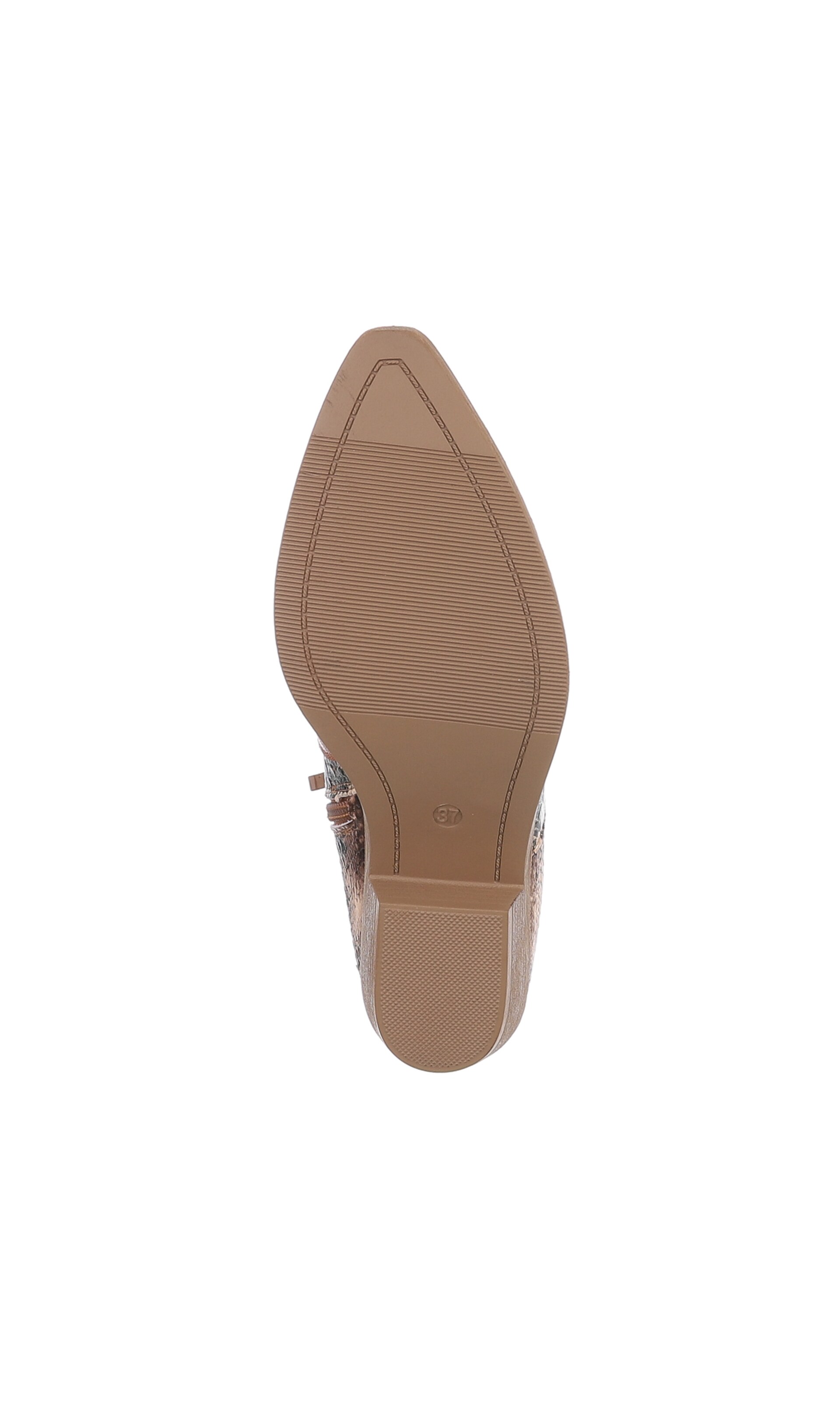 Ital-Design Cowboystiefel in Beige