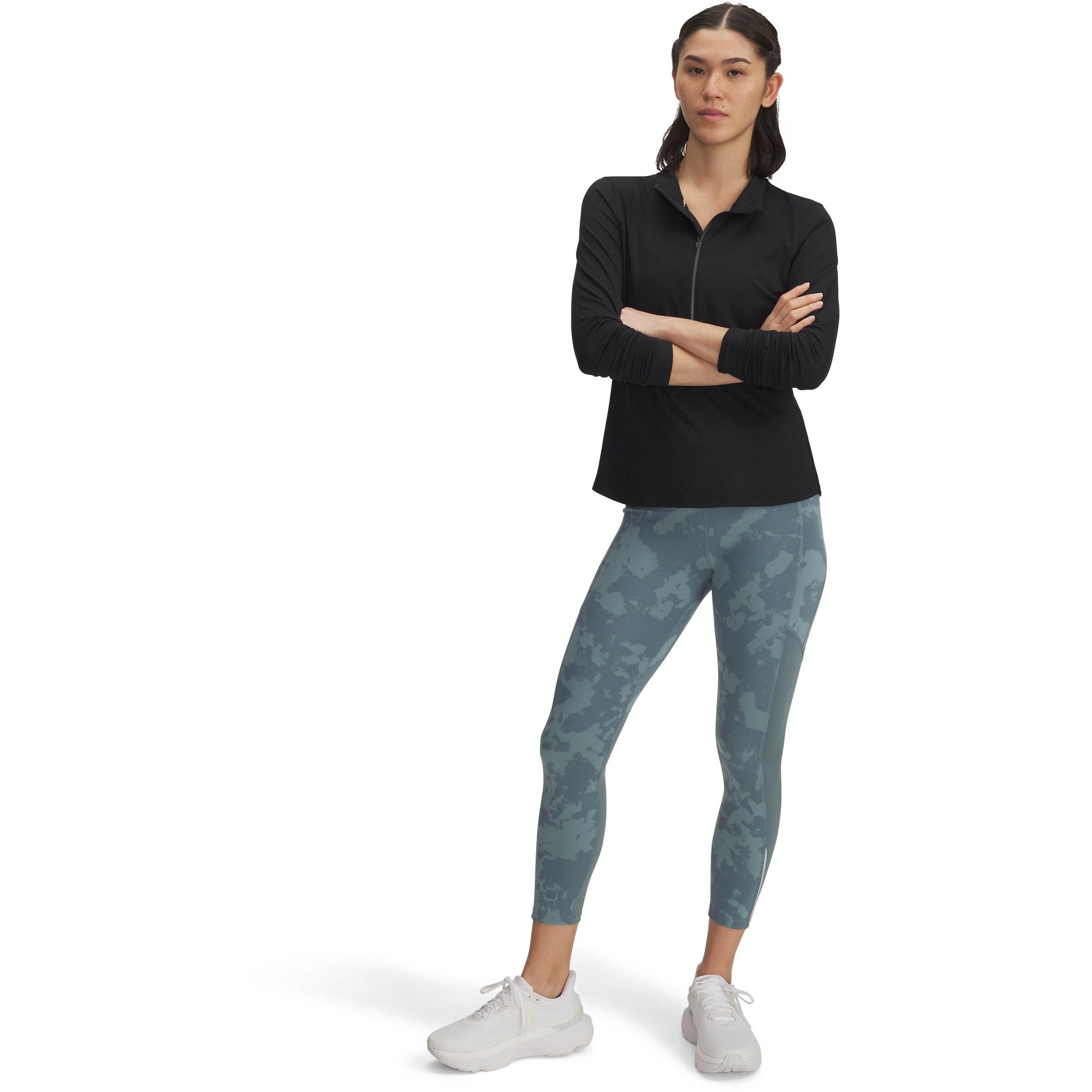 UNDER ARMOUR Skinny Workout Pants 'Launch' in Blue