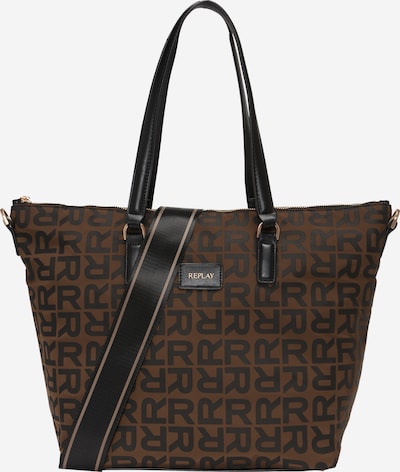 REPLAY Shopper in Brown / Black, Item view