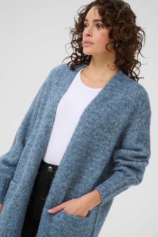 Kaffe Gebreid vest 'KAtrina' in Blauw