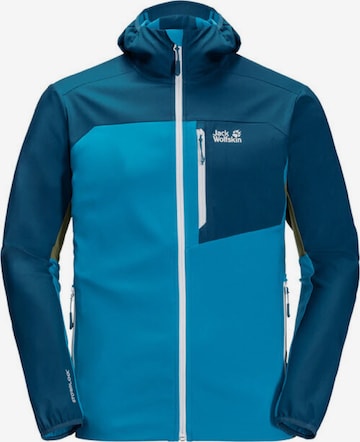 JACK WOLFSKIN Jacke 'Eagle Peak II' in Blau: predná strana