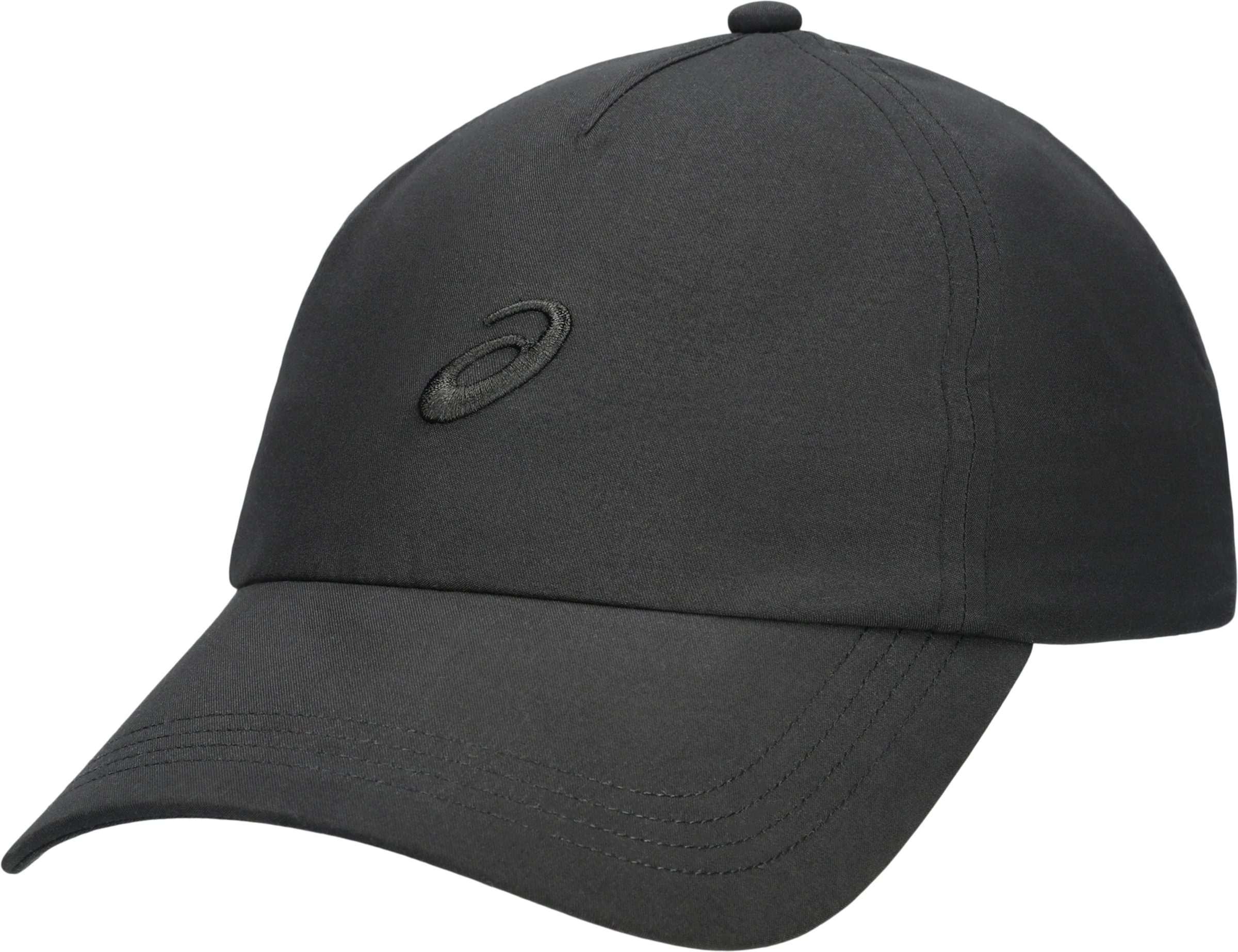 ASICS Athletic Cap in Black: front