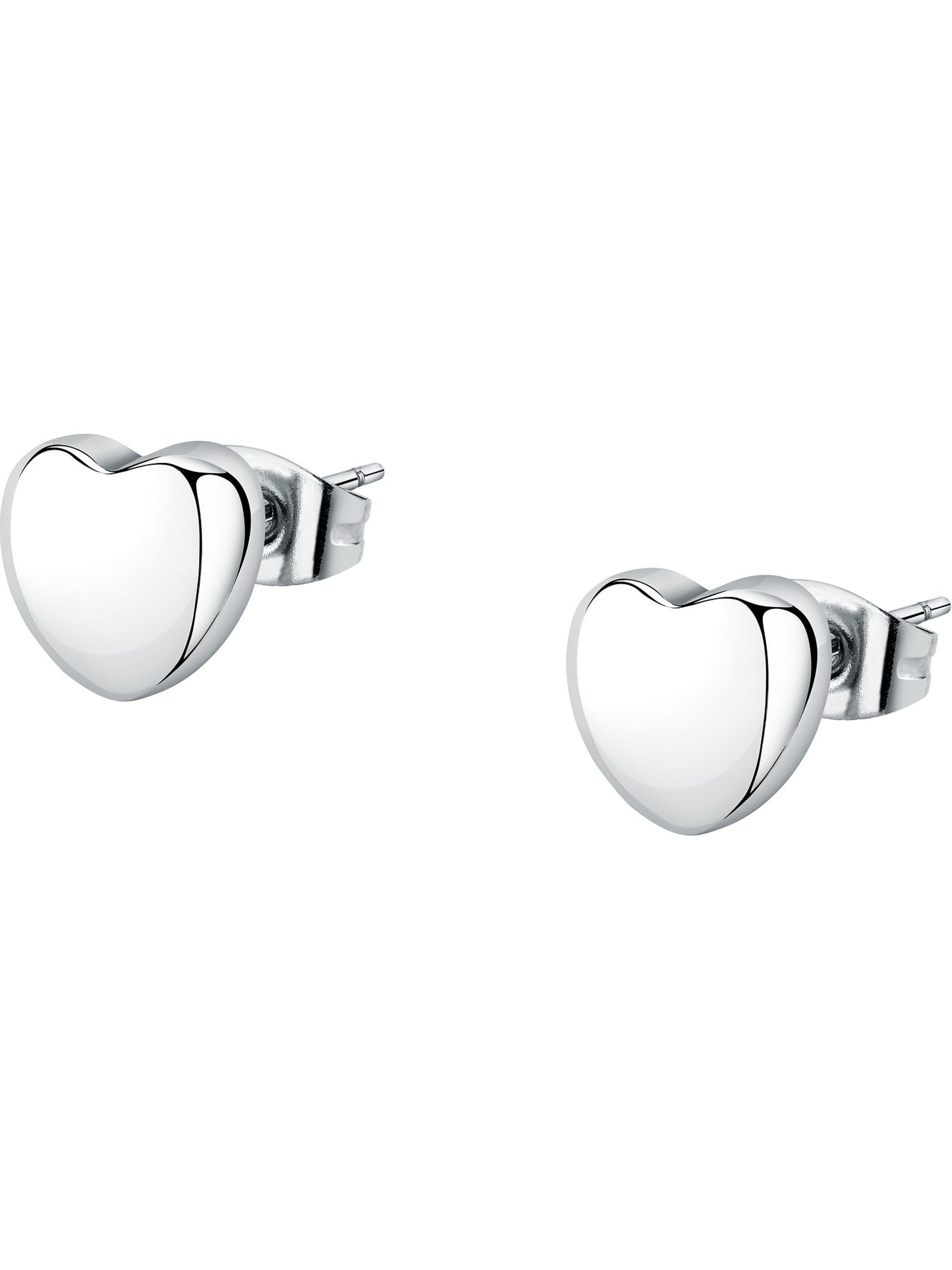 La Petite Story Rucksack in Silber: Vorderseite