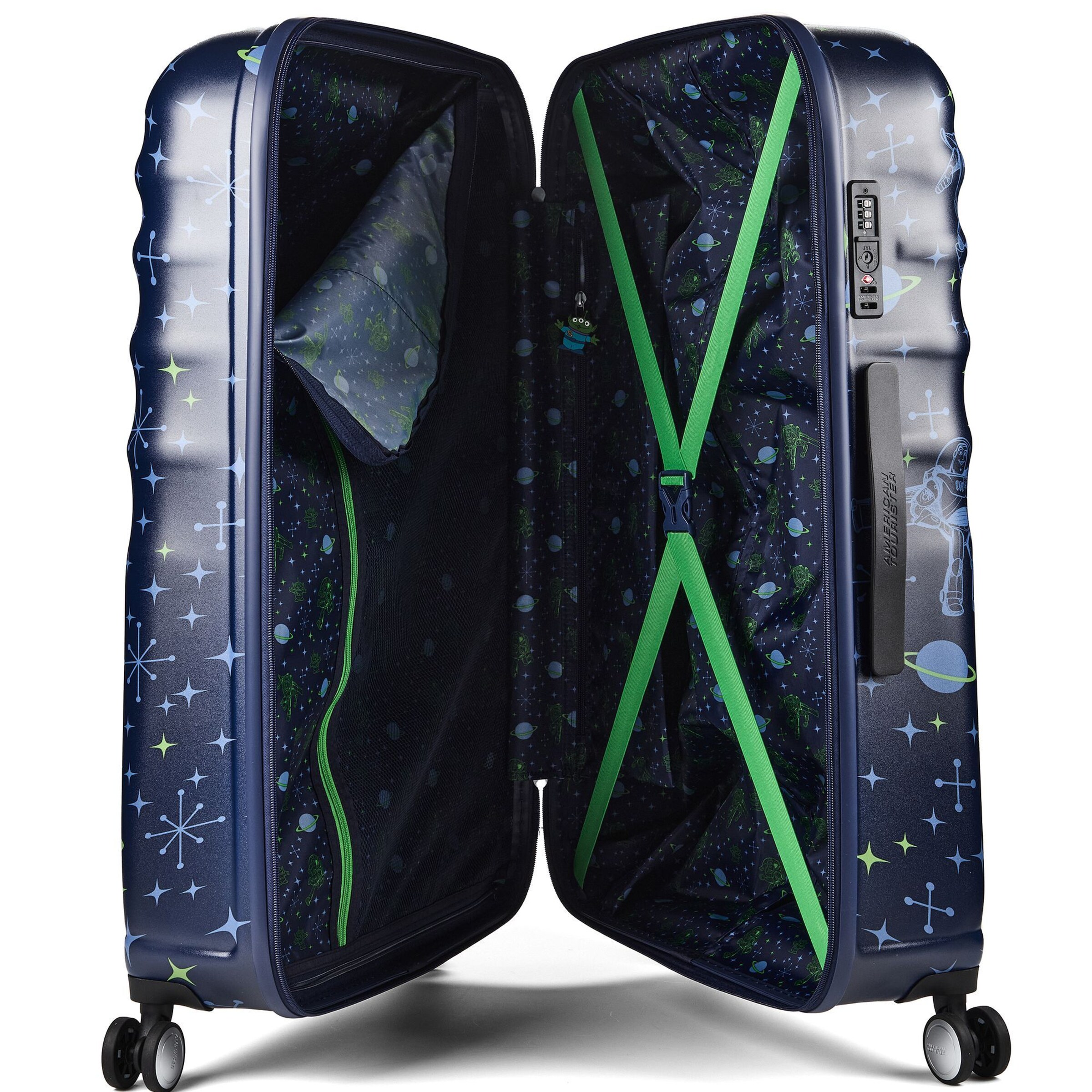 Trolley 'Wavebreaker Disney' di American Tourister in blu