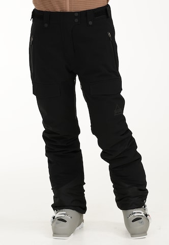 SOS Regular Pants 'Aspen' in Black: front