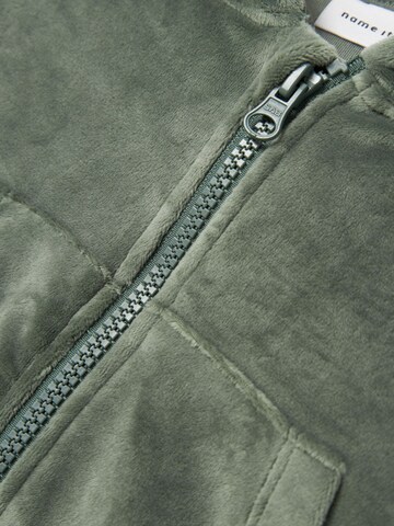 NAME IT Sweatjacke in Grün