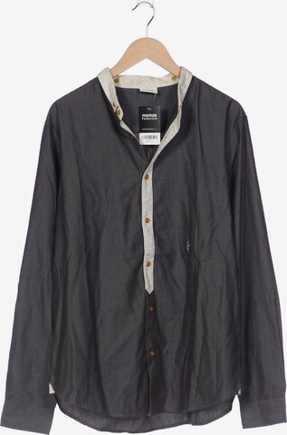 Luis Trenker Button Up Shirt in XXL in Grey: front