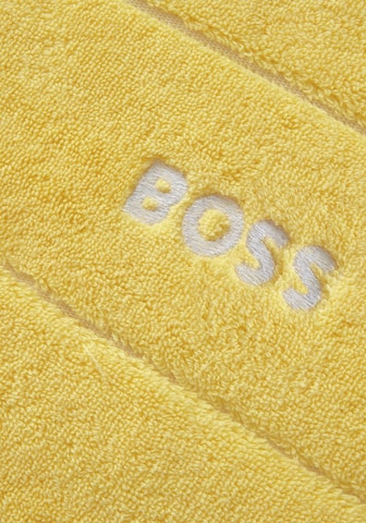 BOSS Home Shower Towel 'PLAIN' in Yellow