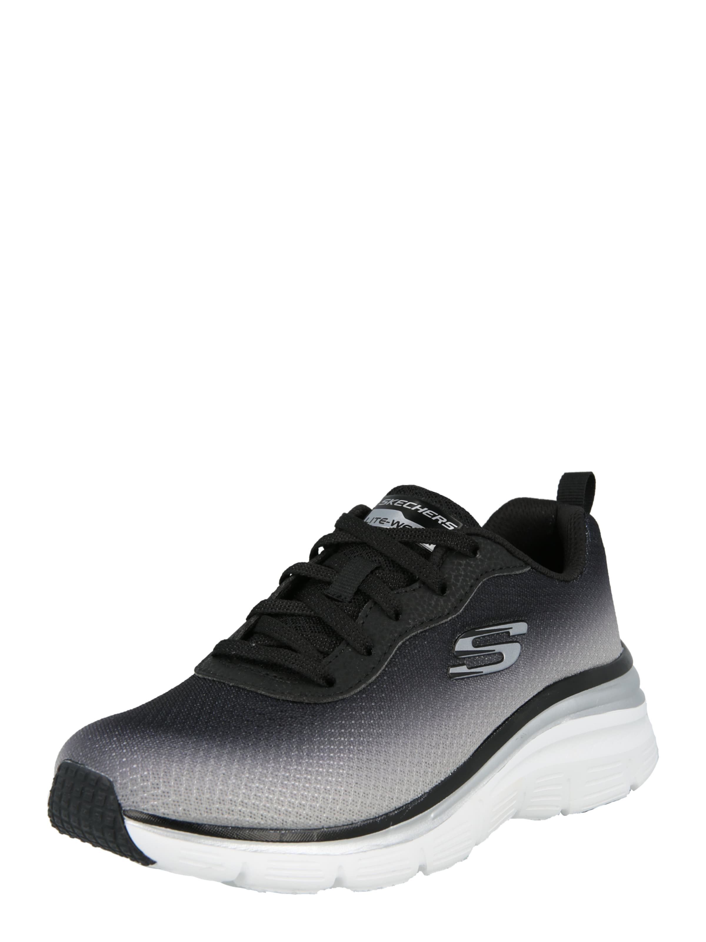 SKECHERS Niske tenisice 'FASHION FIT' u svijetlosiva / tamo siva / crna, Pregled proizvoda