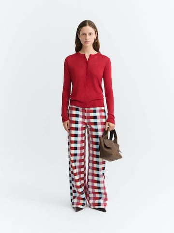 Thinking MU Loosefit Hose 'SERENA' in Mischfarben: Vorderseite