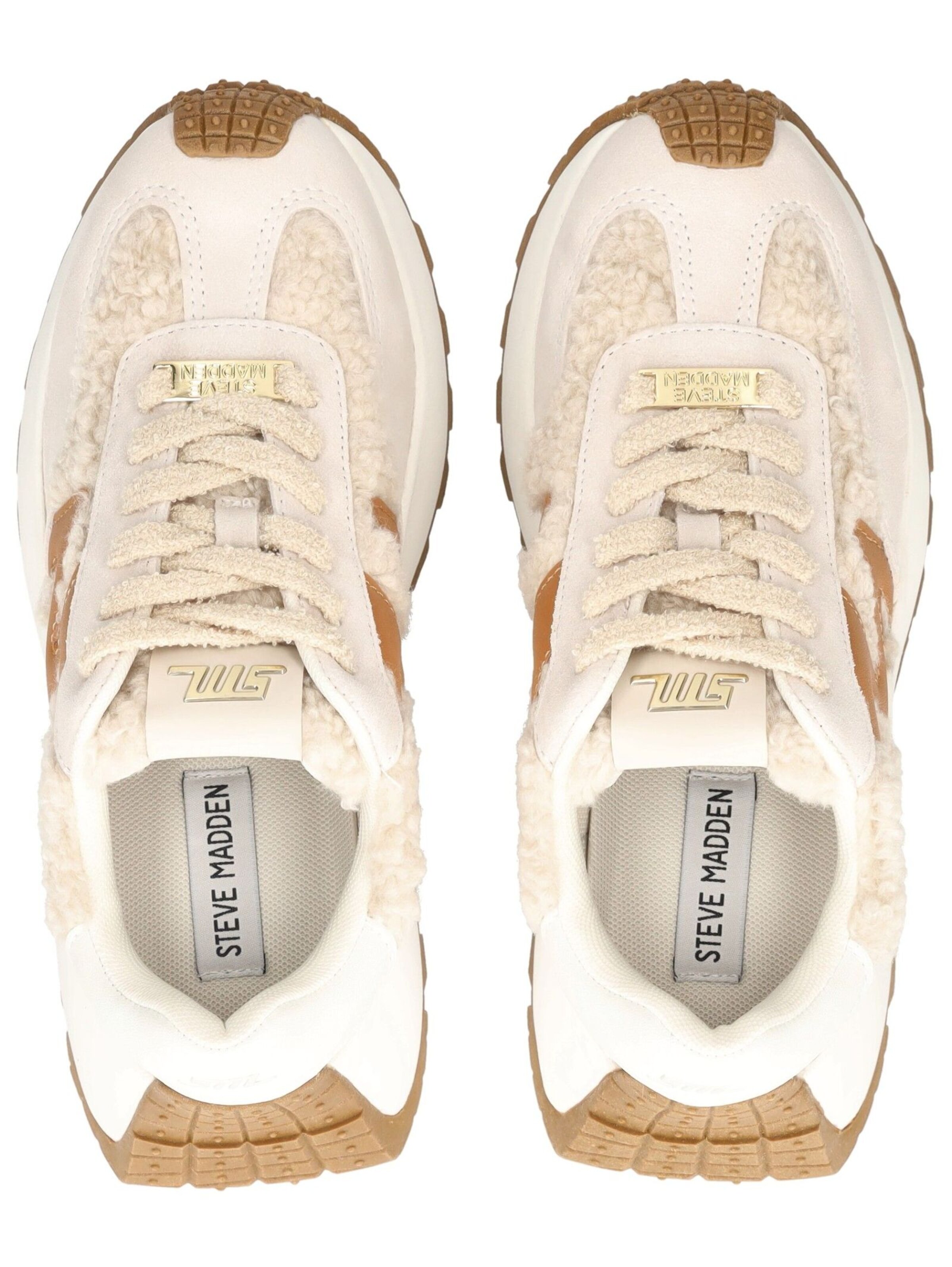 STEVE MADDEN Sneakers laag in Beige
