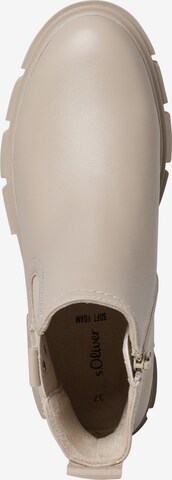 s.Oliver Chelsea boots i beige