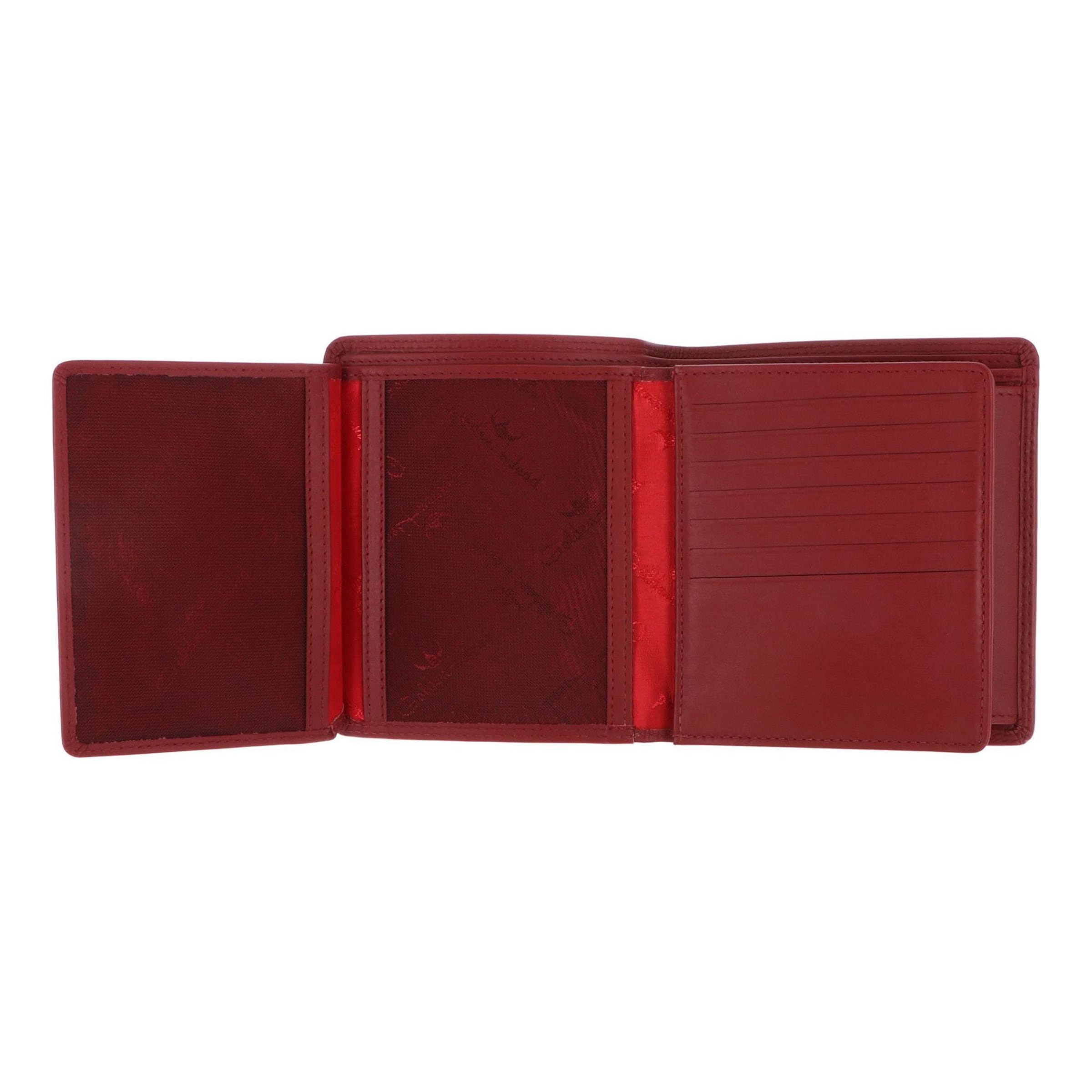 GOLDEN HEAD Wallet 'Polo' in Red