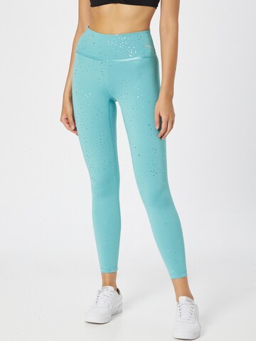 Skinny Pantaloni sportivi 'Stardust' di PUMA in blu: frontale