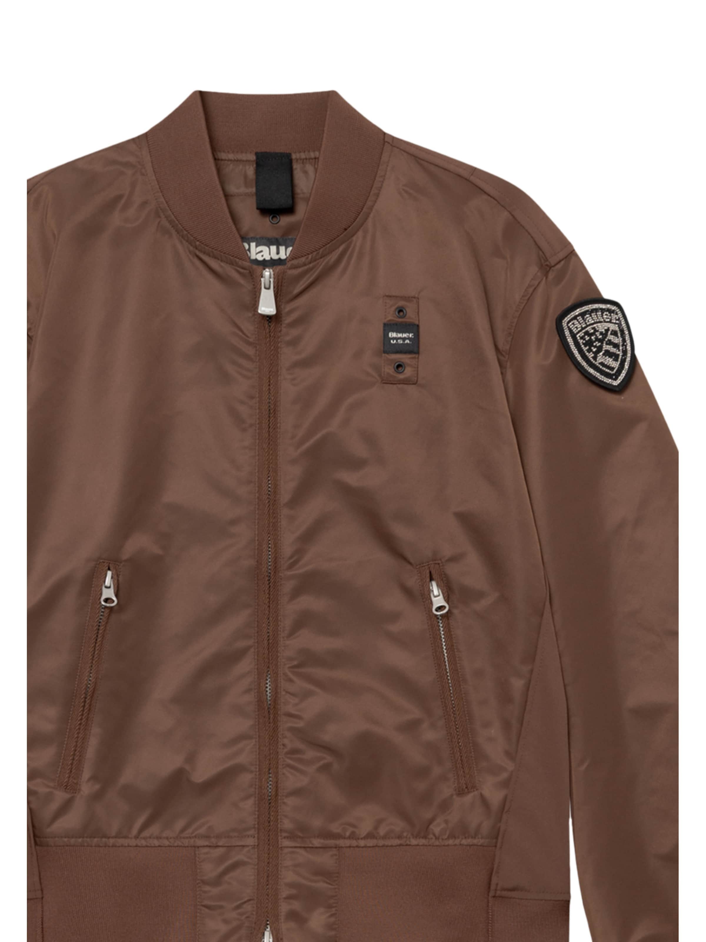 Giacca di mezza stagione ' Laurie ' di Blauer.USA in marrone