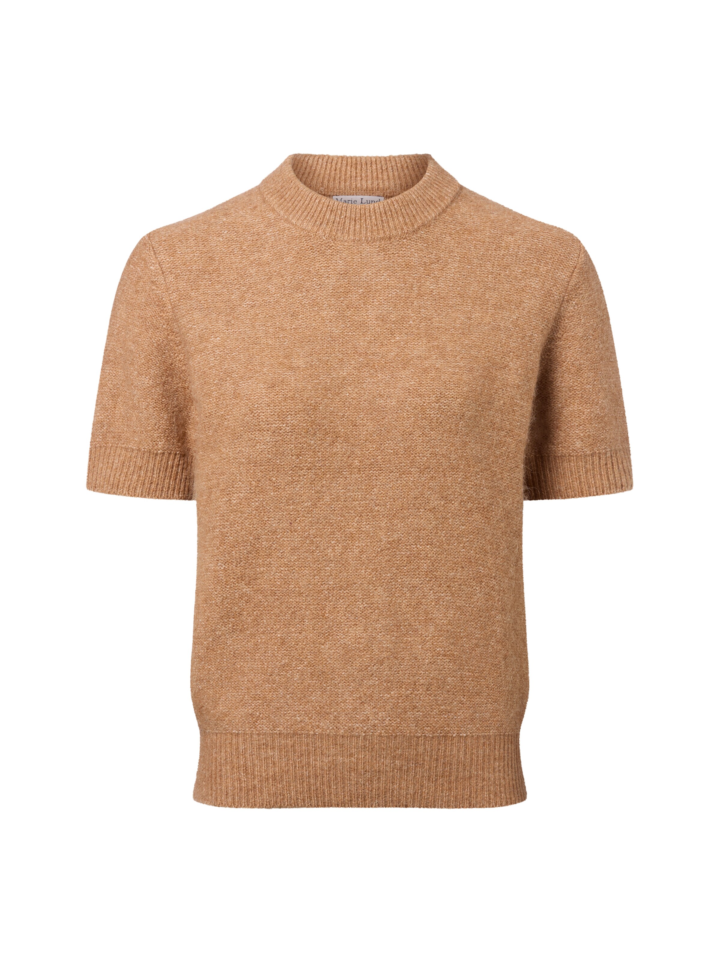 Marie Lund Sweater in Beige: front