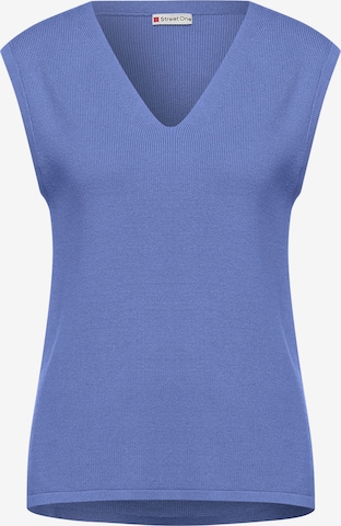 STREET ONE Sweater in Blue: front