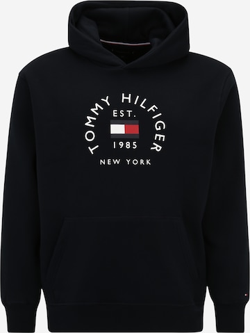 Tommy Hilfiger Big & Tall Mikina – modrá: přední strana