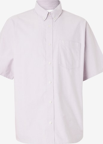 rožinė Carhartt WIP Patogus modelis Marškiniai 'Braxton': priekis