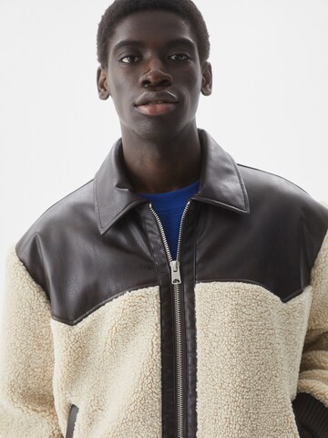 Pull&Bear Between-season jacket in Brown