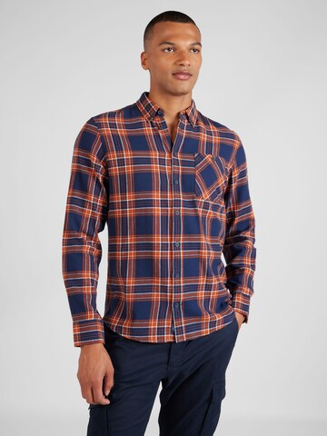 BLEND Regular fit Button Up Shirt in Blue: front