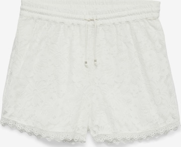 VERO MODA Pants 'VMHoney' in White: front