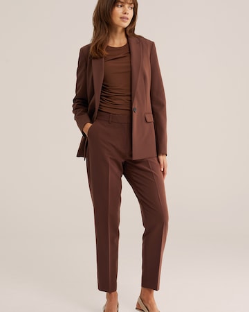 WE Fashion Μπλέιζερ 'Marly' σε καφέ