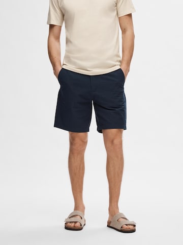 SELECTED HOMME Regular Shorts 'KARL' in Blau: predná strana