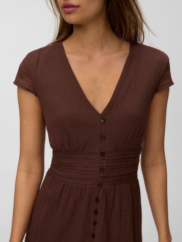 VERO MODA Jurk 'VMBIRA' in Bruin