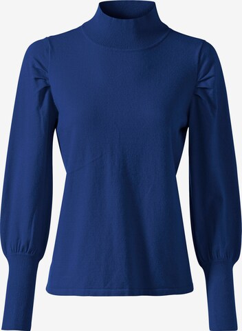 Pullover di heine in blu: frontale