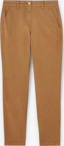 MOTIVI Trousers in Brown: front