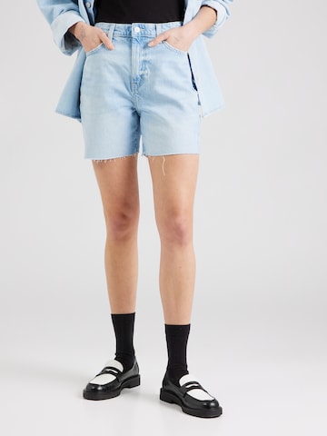 GUESS Regular Shorts '80'S PEDAL' in Blau: predná strana