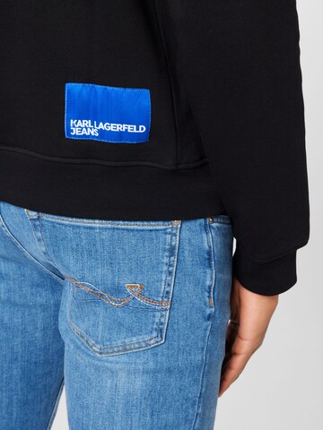 KARL LAGERFELD JEANS Sweatshirt in Schwarz