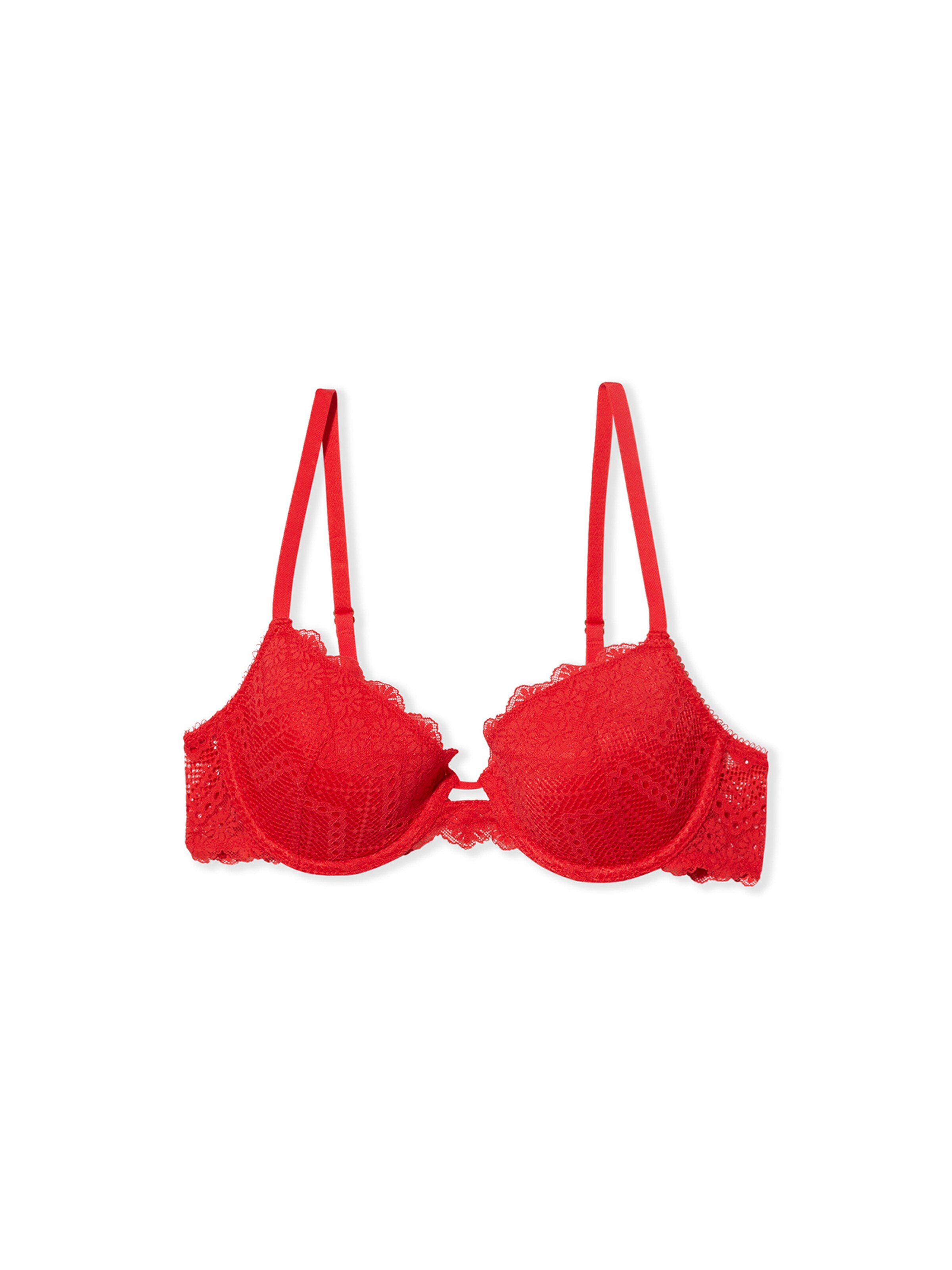 ETAM Bandeau BH 'Eclipse' in Rot: Vorderseite